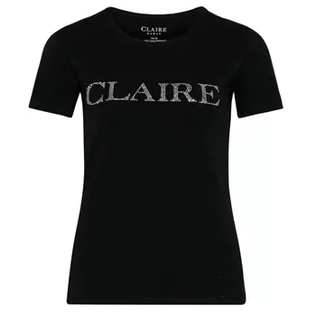 Claire Woman Alanis Damen T-Shirt, Schwarz