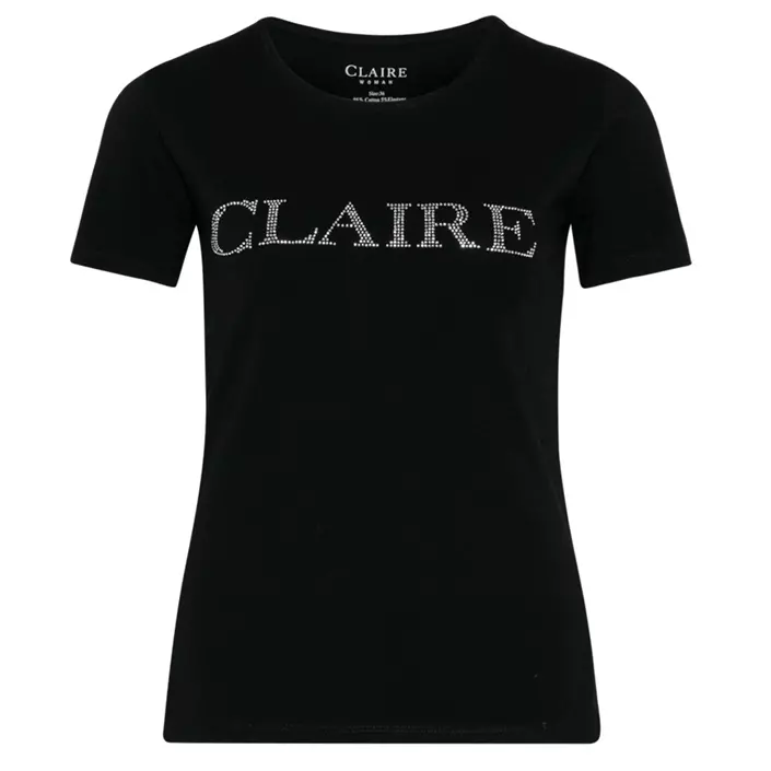 Claire Woman Alanis T-shirt dam, Svart, large image number 0
