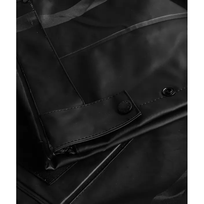 Lyngsøe PU/PVC rain trousers, Black, large image number 2