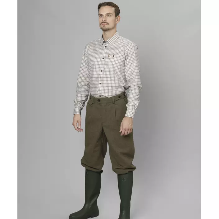 Seeland Oxford Shooting skjorta, Grape leaf/Terracotta check, large image number 1