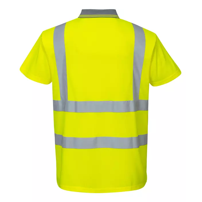 Portwest polo shirt, Hi-Vis Yellow, large image number 2