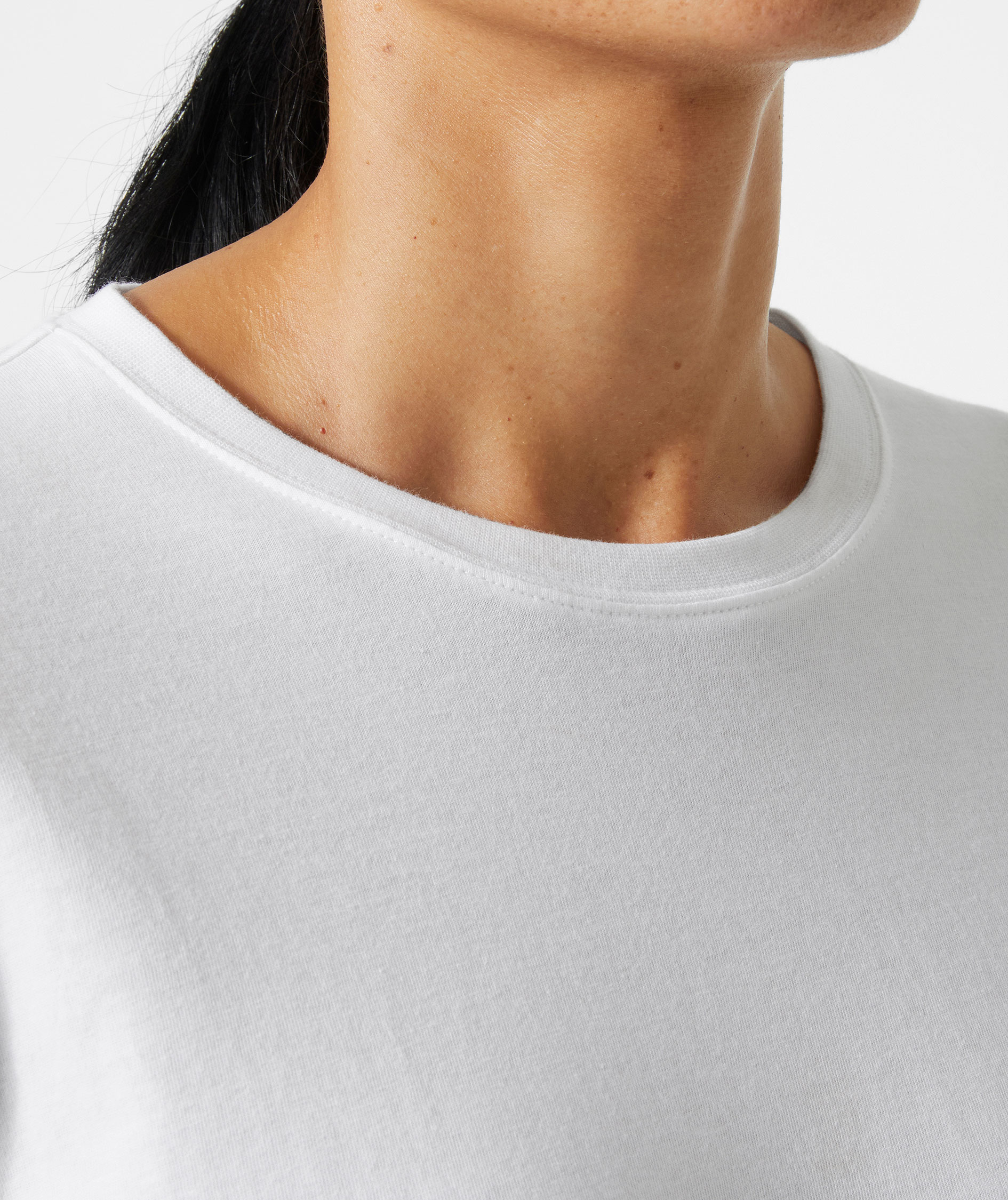 Helly Hansen Classic lang&aelig;rmet dame T-shirt, Hvid, large image number 4