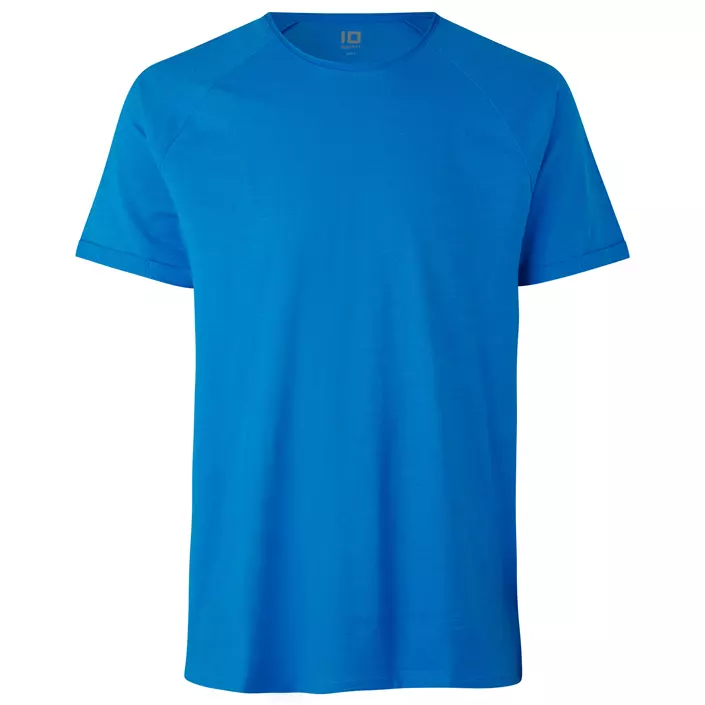 ID Core slub T-shirt, Blå, large image number 0