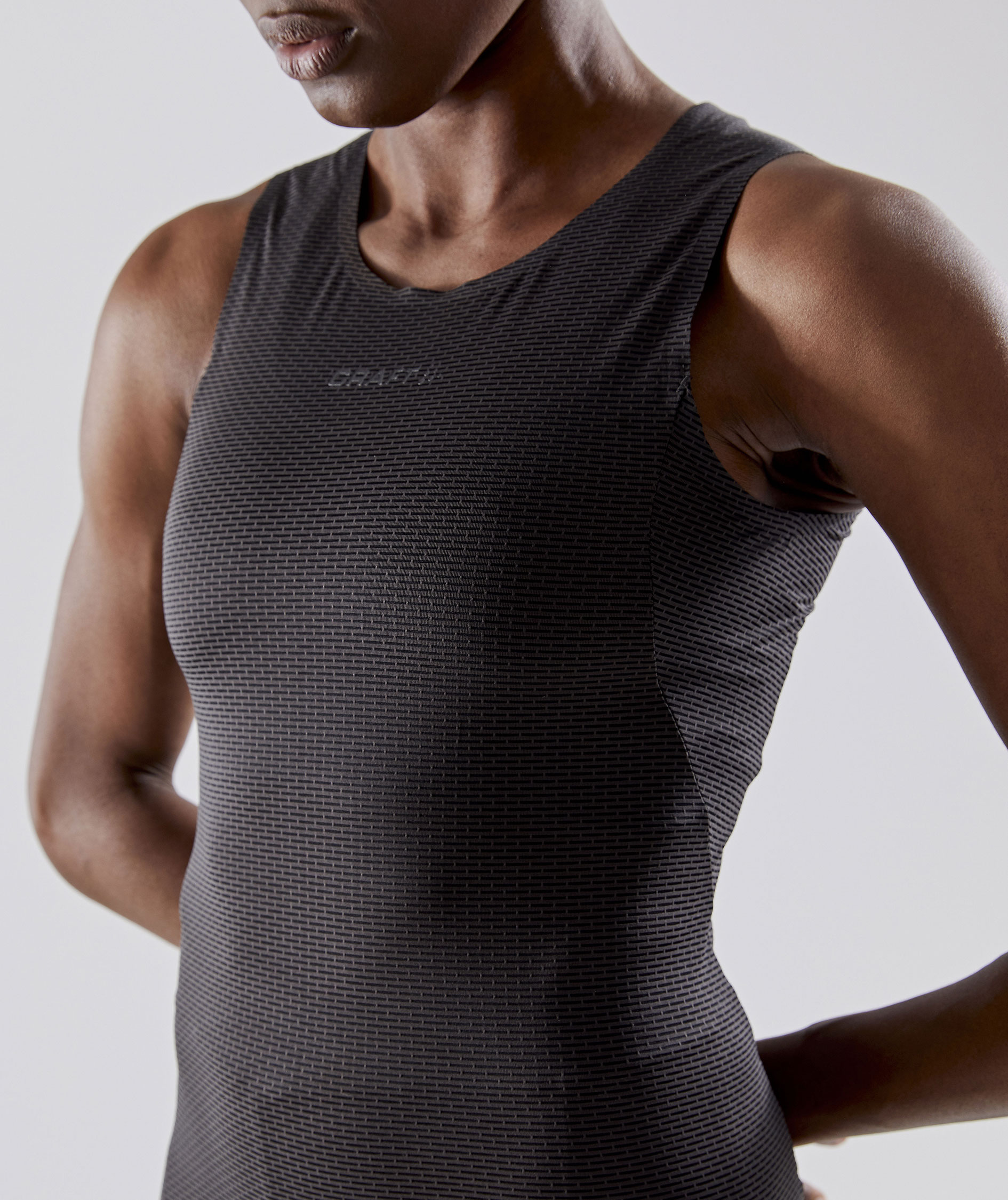 Craft PRO Dry Nanoweight tank top dam, Black, large image number 4