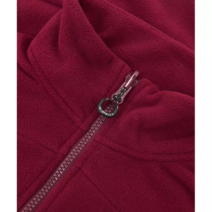ID Zip'n'mix Active women's fleece sweater, Bordeaux, large image number 3