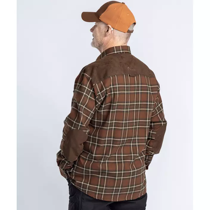 Pinewood Douglas foret skovmandsskjorte, Nougat/Beige, large image number 7