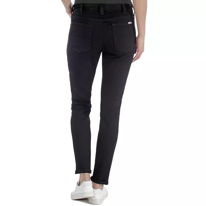 Carhartt Slim-fit Layton Denim dame jeans, Onyx, large image number 3