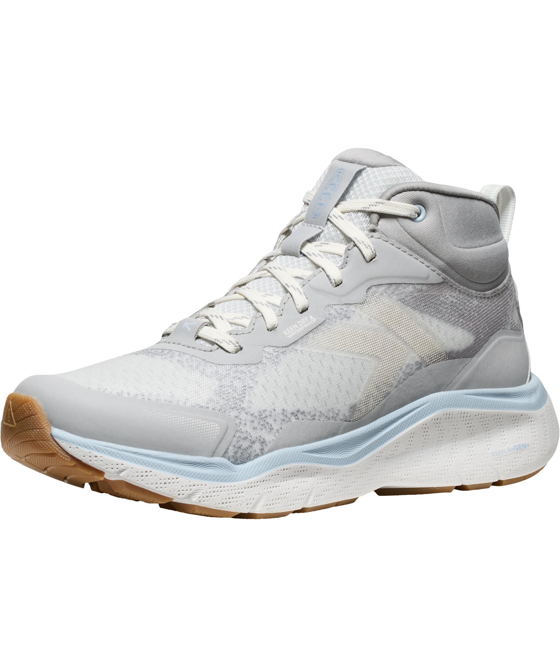 Keen Leiki Mid WP dame vandrest&oslash;vlette, Vapor/skyway, large image number 3