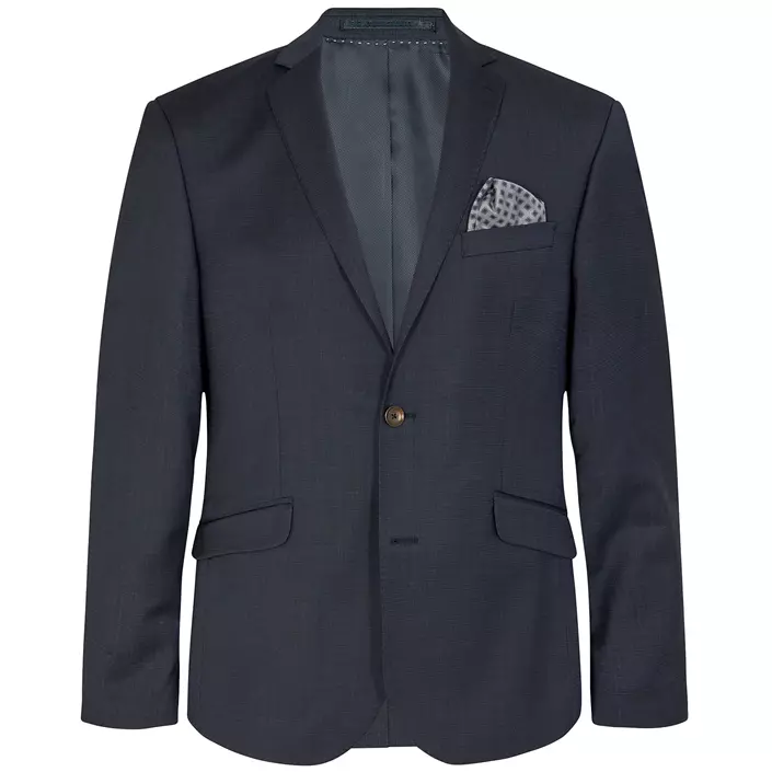 Sunwill Weft Stretch Water Repellent Modern fit blazer, Navy, large image number 0