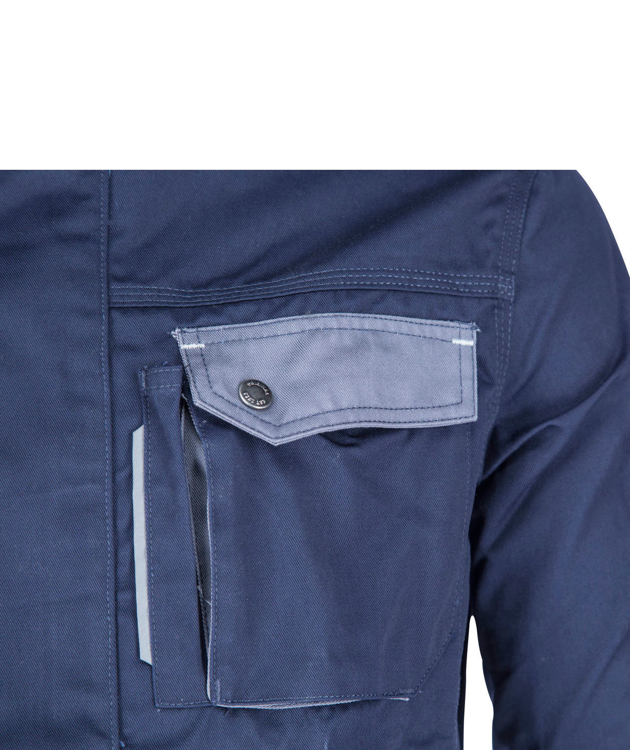 Kramp Original arbejdsjakke, Marine/Gr&aring;, large image number 3