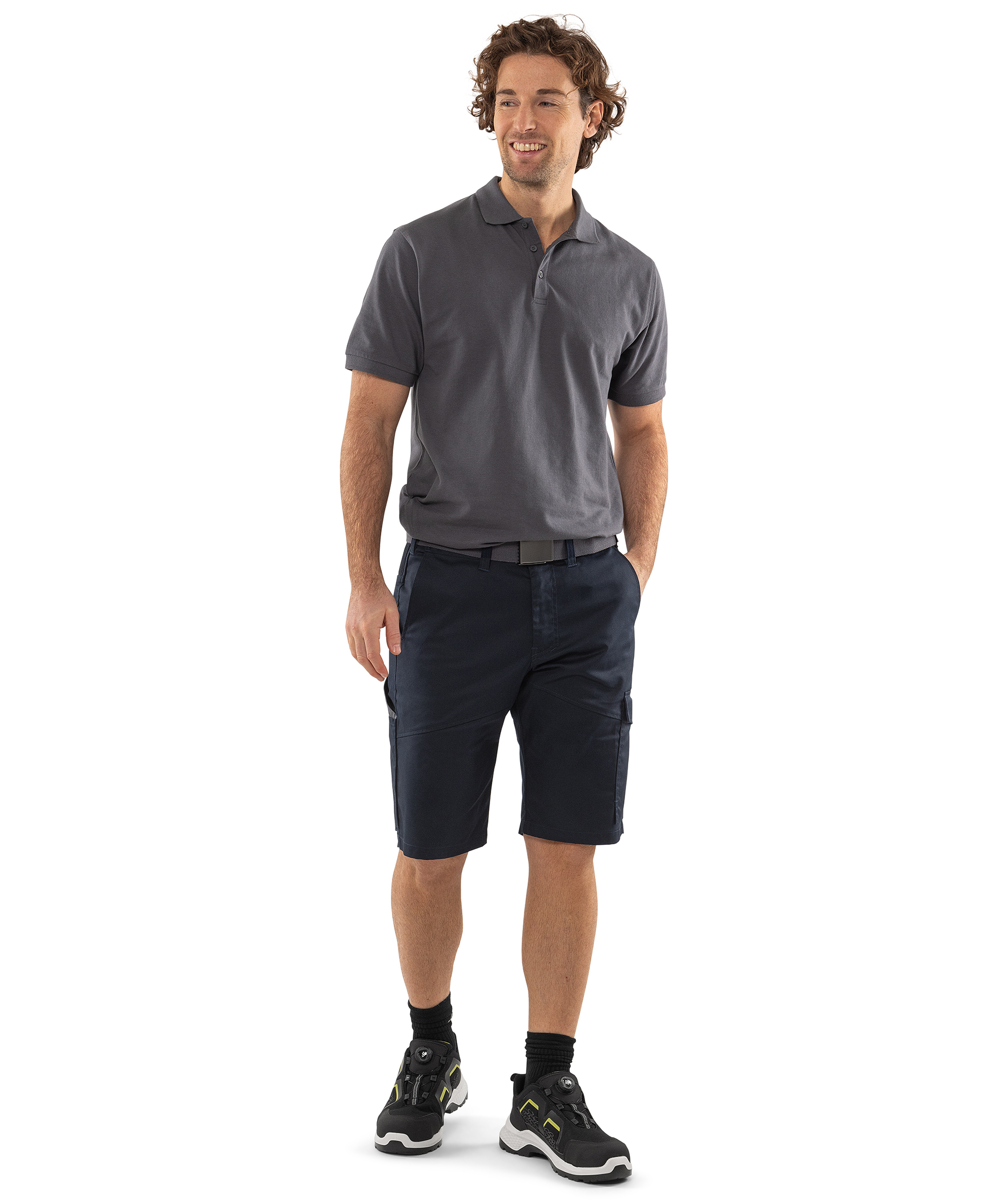 Fristads Green shorts 2932 GWM, Dark Marine/Grey, large image number 1