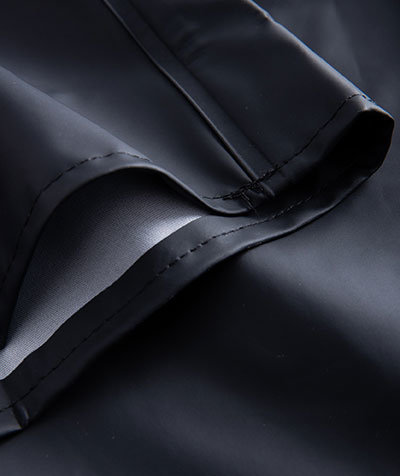 Lyngs&oslash;e PU rain trousers, Marine Blue, large image number 3