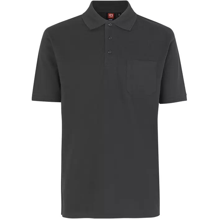 ID Klassisk Polo shirt, Charcoal, large image number 0