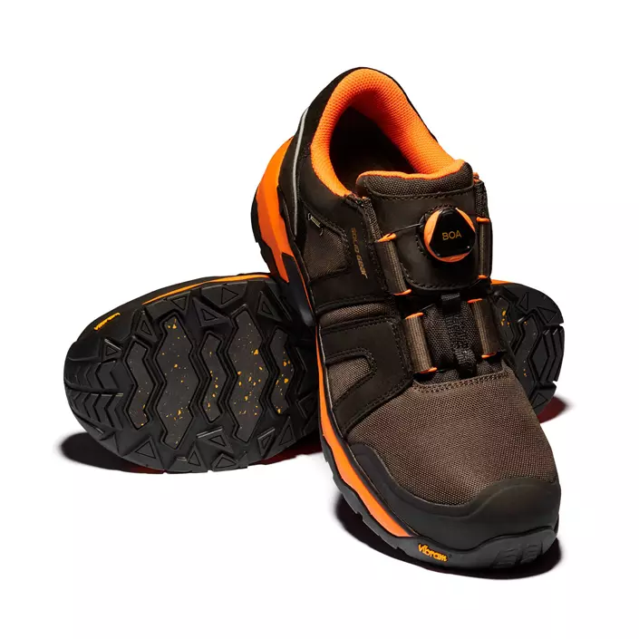 Solid Gear Tigris GTX AG Low safety shoes S3, Black/Orange, large image number 6