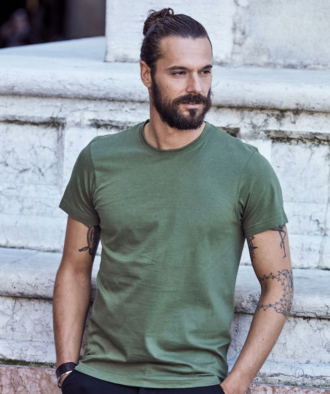 Clique Basic T-shirt, Flaskegr&oslash;n, large image number 4