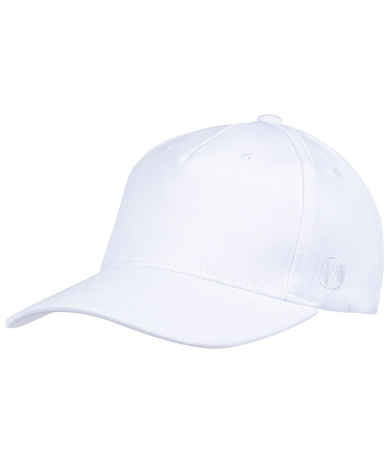 Karlowsky 5 panel stretch cap, White