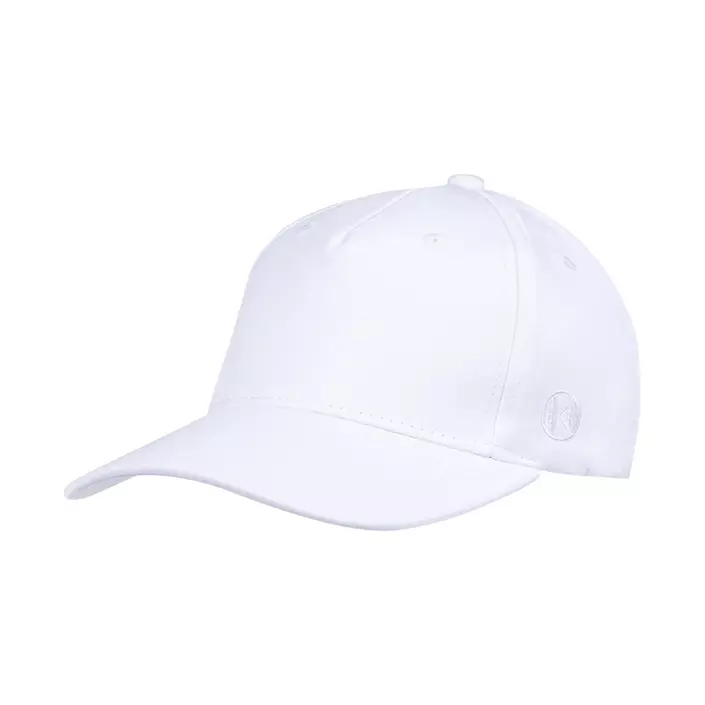 Karlowsky 5 panel stretch cap, White, large image number 0