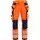 Blåkläder woman's craftsman trousers full stretch, Hi-Vis Orange/Navy, Hi-Vis Orange/Navy, swatch