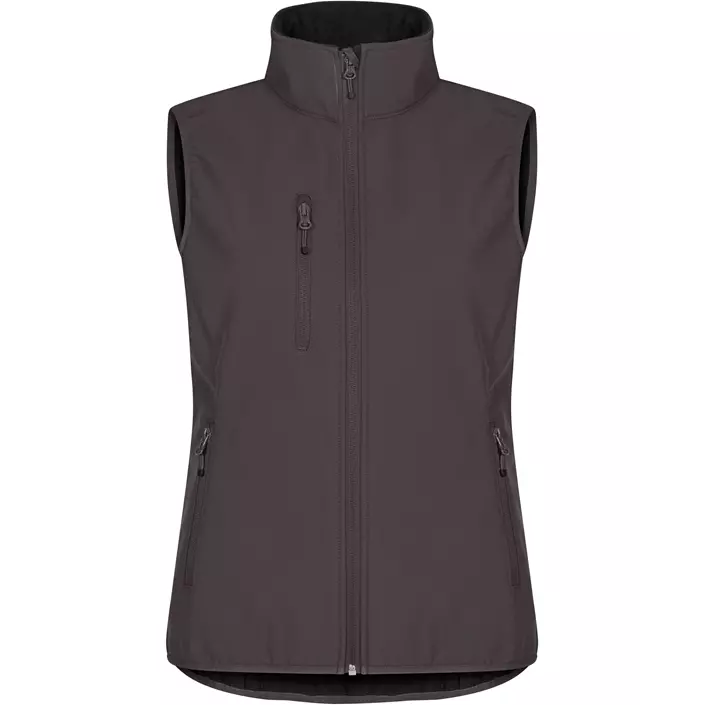 Clique Classic women's softshell vest, Dark Grey, large image number 0