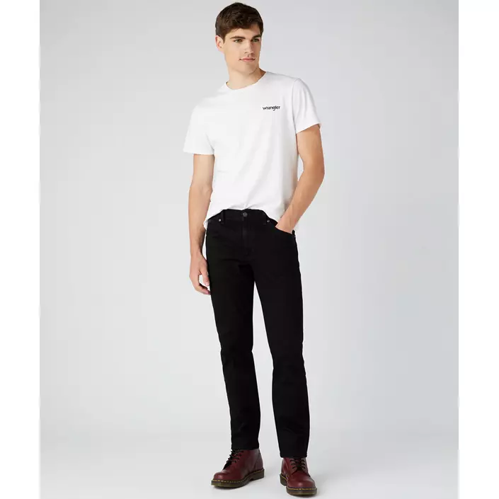 Wrangler Texas Slim jeans, Black Valley, large image number 1