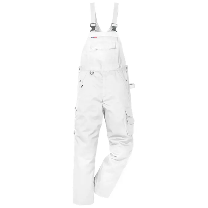 Kansas Icon One bib and brace trousers, White, large image number 0