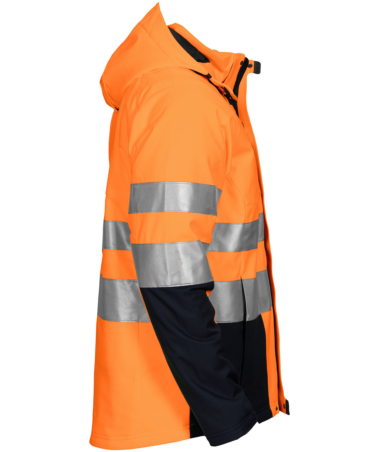 ProJob winter jacket 6420, Hi-Vis Orange/Black, large image number 3