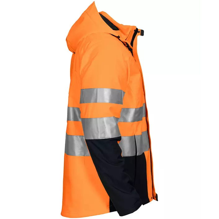 ProJob winter jacket 6420, Hi-Vis Orange/Black, large image number 3