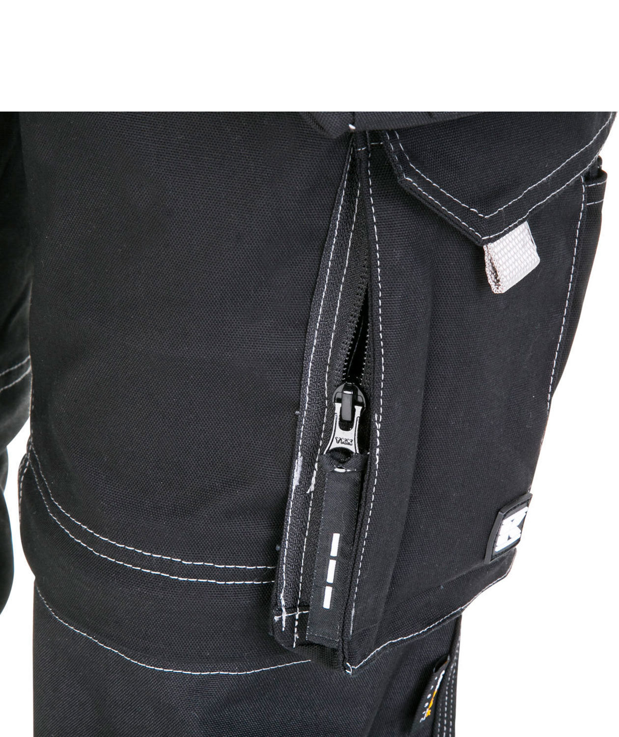 Kramp Technical stretch knickers, Black, large image number 4