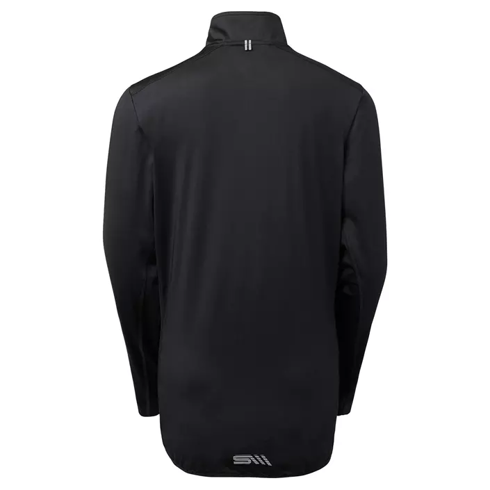 South West Sara women's half-zip running sweatshirt, Black, large image number 1
