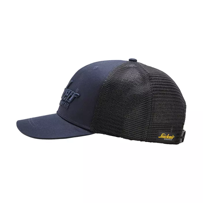Snickers Trucker cap 9001, Navy/black, Navy/black, large image number 5