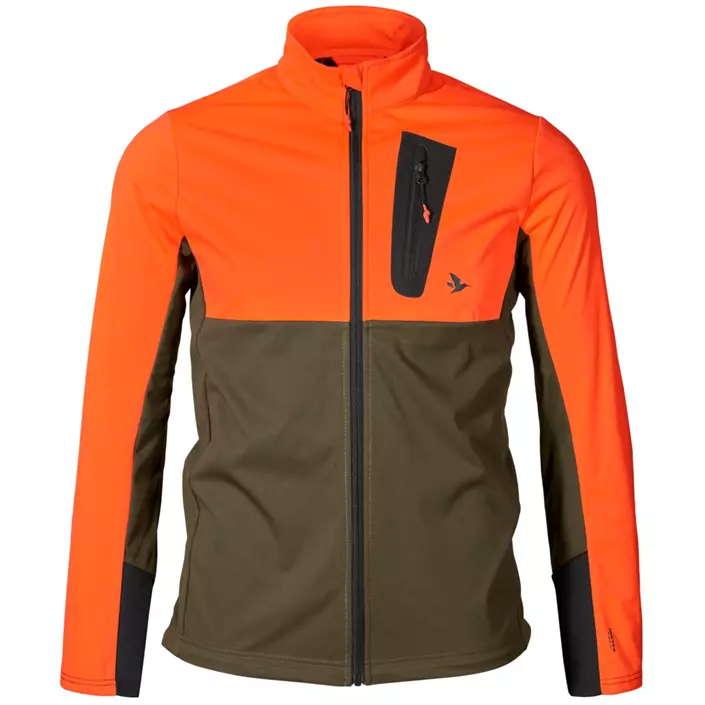 Seeland Force Advanced softshell jacket, Hi-vis Orange, large image number 0
