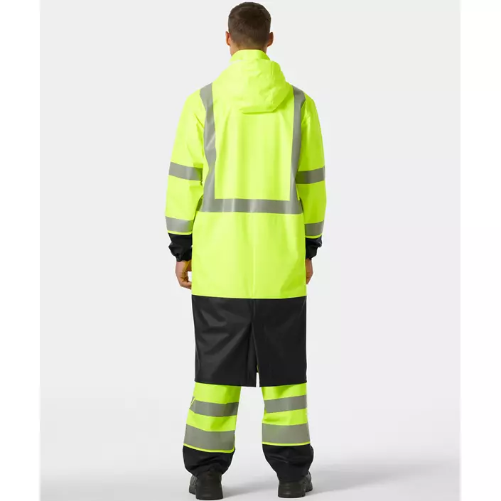 Helly Hansen Addvis regnrock, Varsel Gul/Ebony, large image number 3