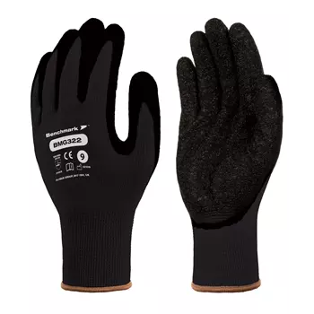 Benchmark BMG322 work gloves, Black
