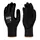 Benchmark BMG322 work gloves, Black, Black, swatch