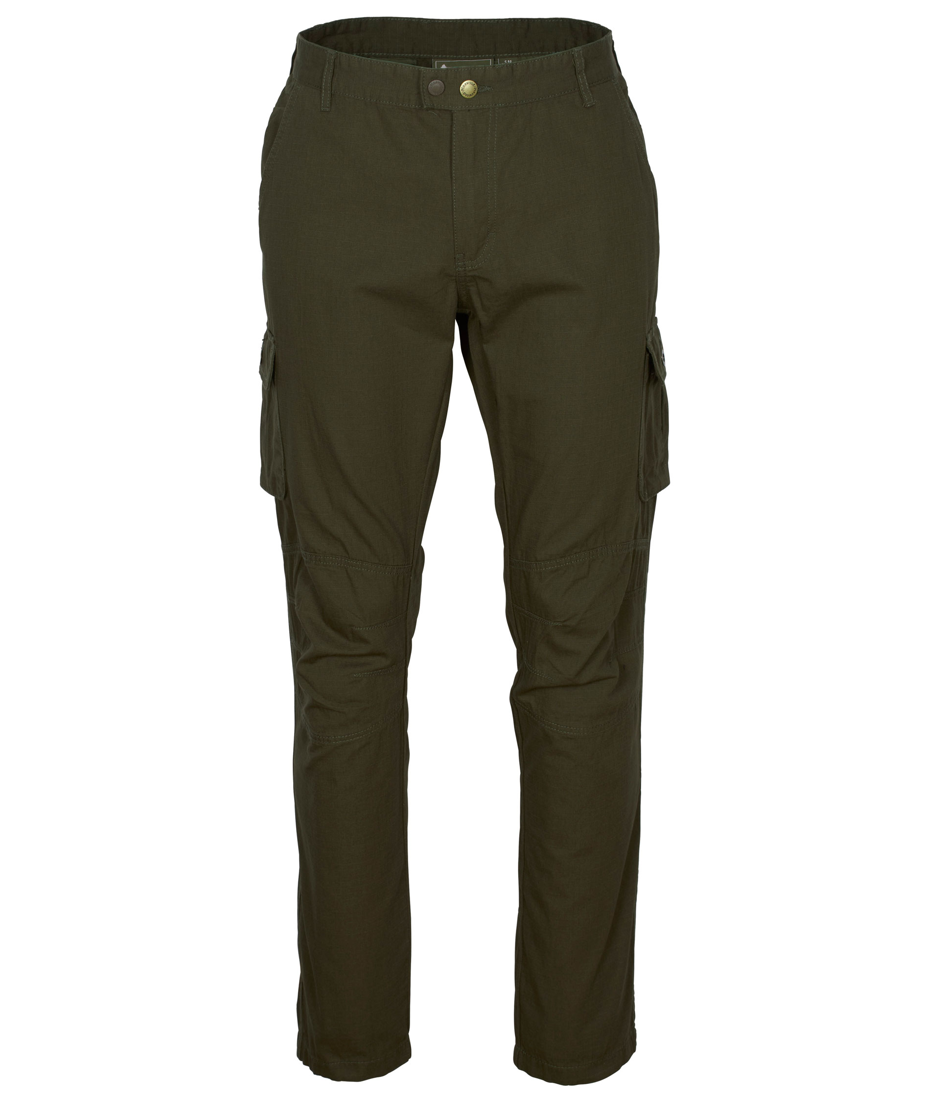 Pinewood Broderick fritidsbukser, Dark Green, large image number 0