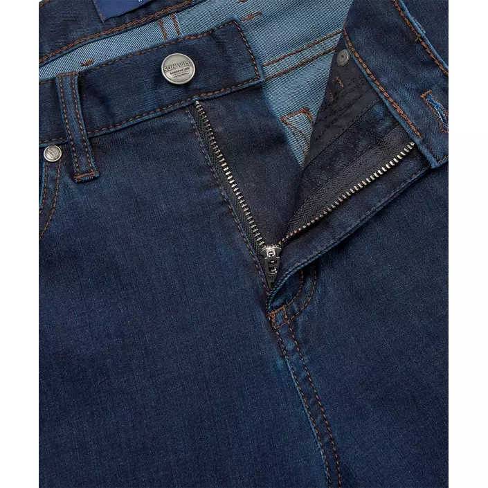 Sunwill Super Stretch Modern Fit jeans dam, Navy, large image number 4