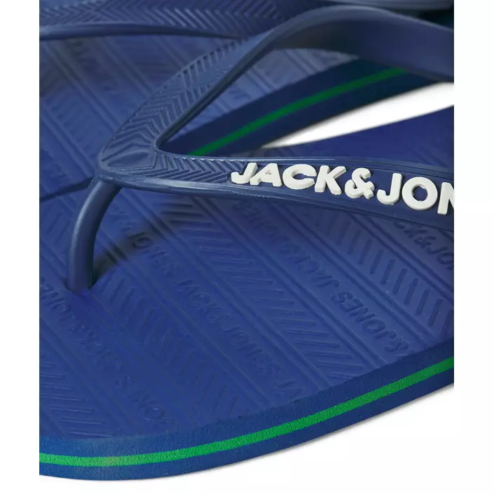 Jack & Jones JWFBASIC Flip Flop Badesandalen, Blue Quartz, large image number 4