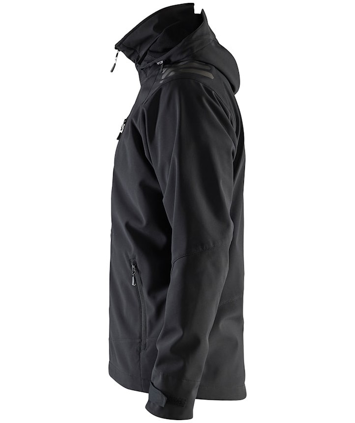 Bl&aring;kl&auml;der softshell jacket, Black/Black, large image number 3