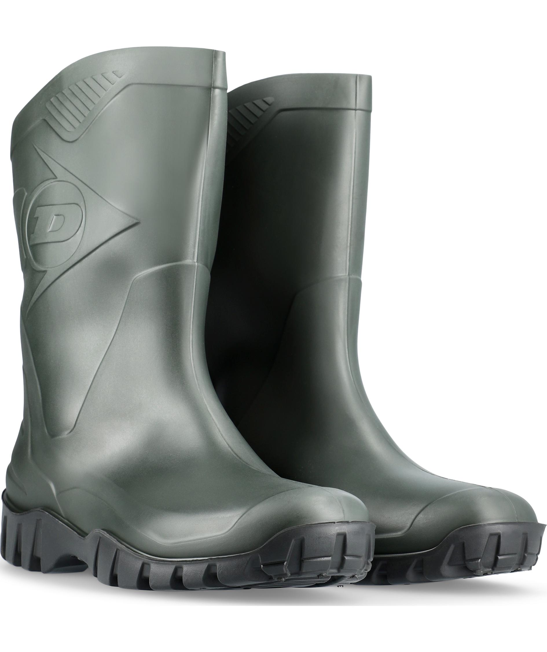Dunlop Dee rubber boots, Green, large image number 3