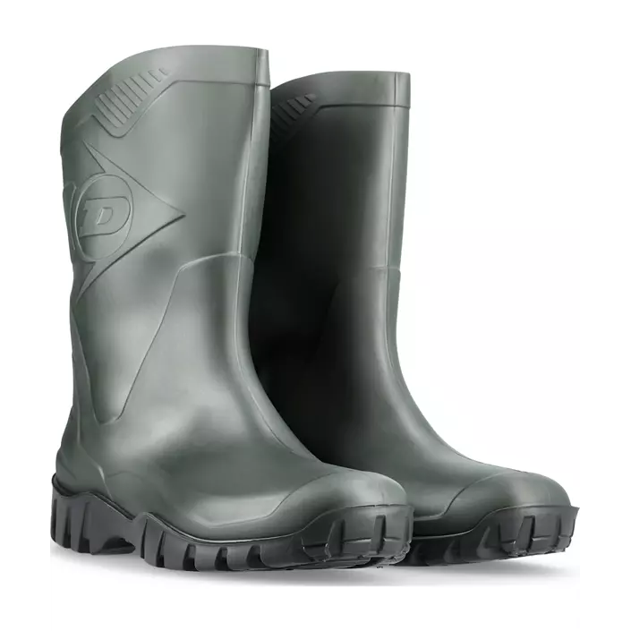Dunlop Dee rubber boots, Green, large image number 3