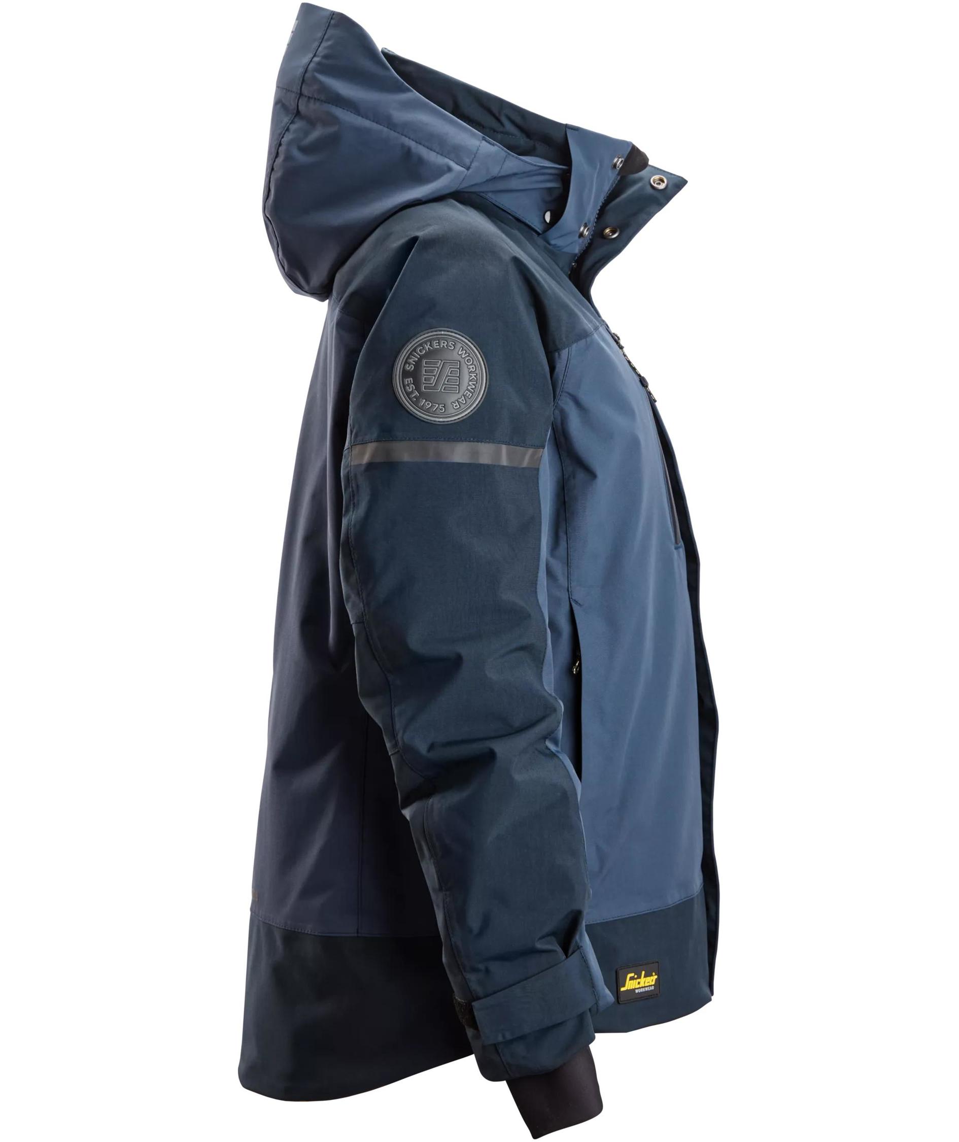 Snickers AllroundWork vinterjacka 1177 dam, Navy/Dark Navy, large image number 4