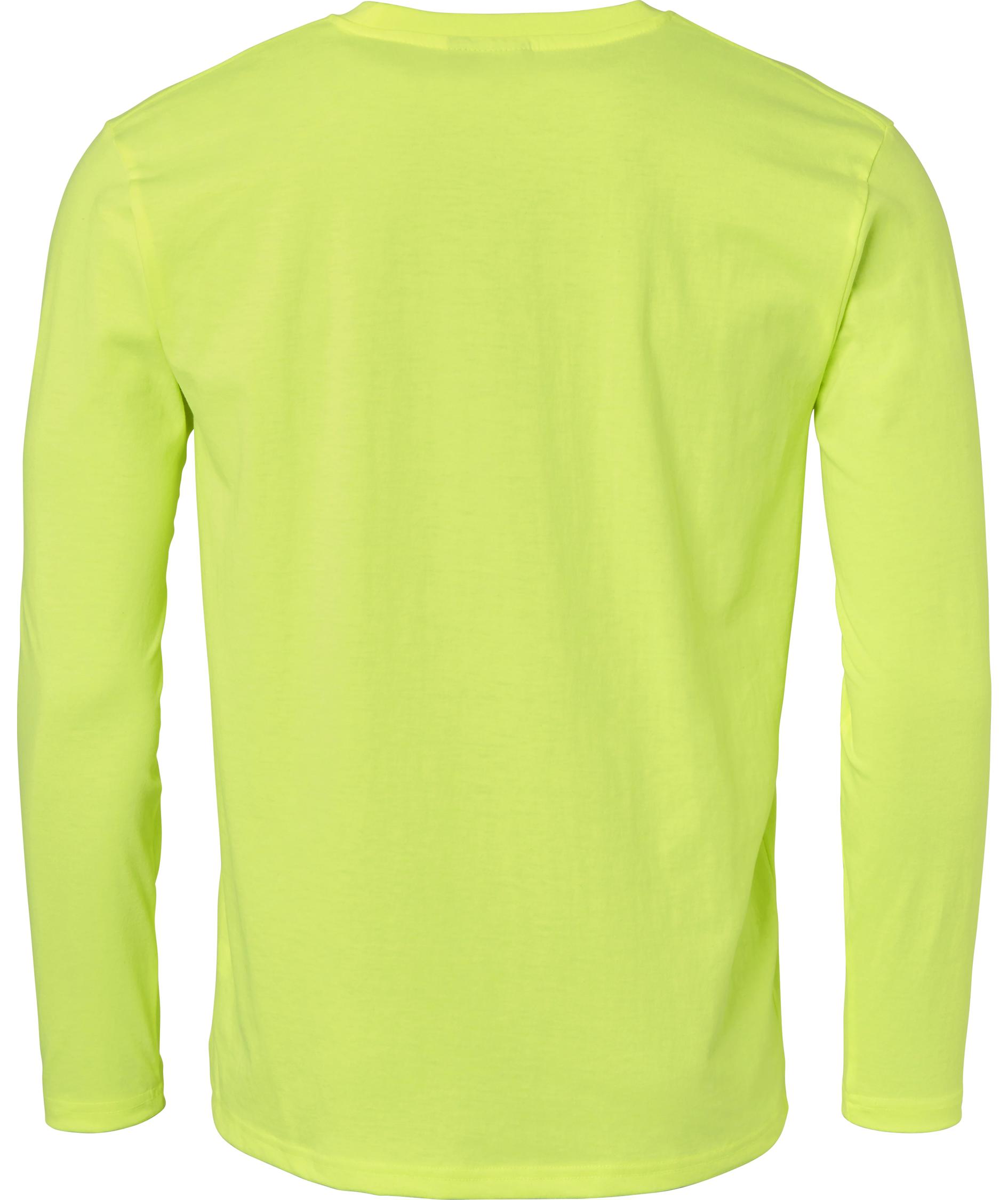 Top Swede l&aring;ng&auml;rmad T-shirt 138, Varsel Gul