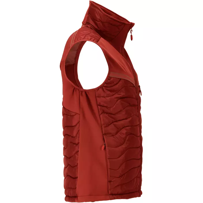 Mascot Customized quilted vest, Autumn red, large image number 2