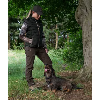 Deerhunter Moor vadderad jacka med stickning dam