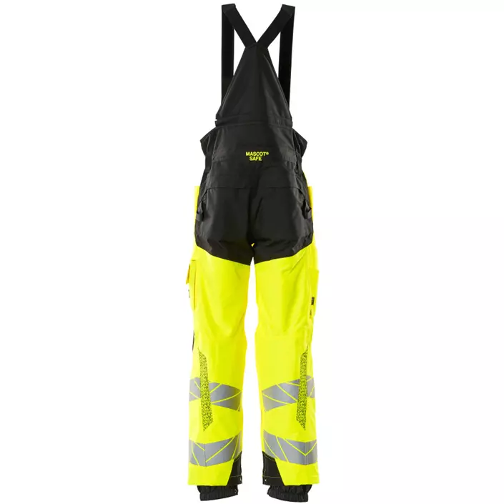Mascot Accelerate Safe winter trousers, Hi-vis Yellow/Black, large image number 1