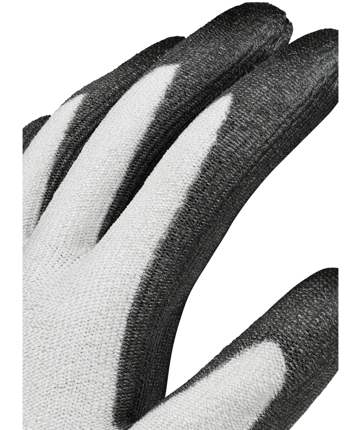 Tegera 410 sk&auml;rskyddshandskar Cut B, Vit/Svart