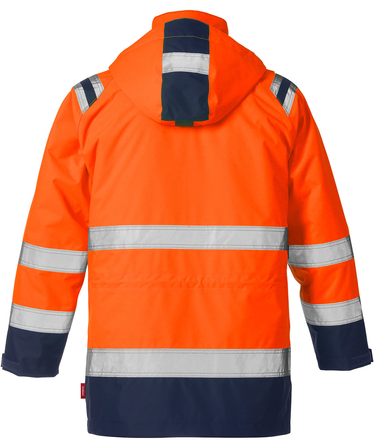 Kansas Airtech&reg; 3-in-1 parka, Hi-vis Orange/Marine