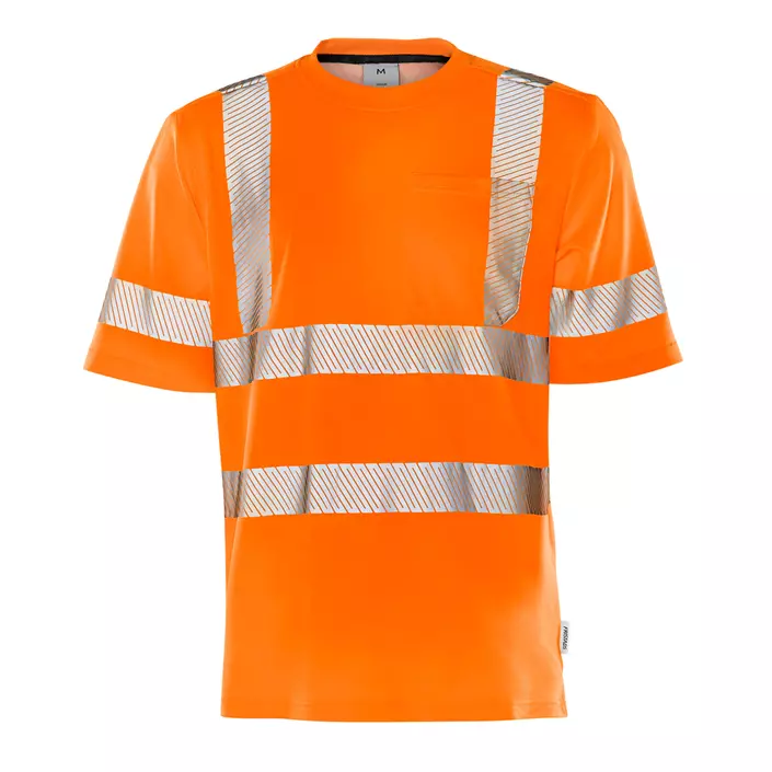 Fristads T-shirt 7407, Hi-vis Orange, large image number 0