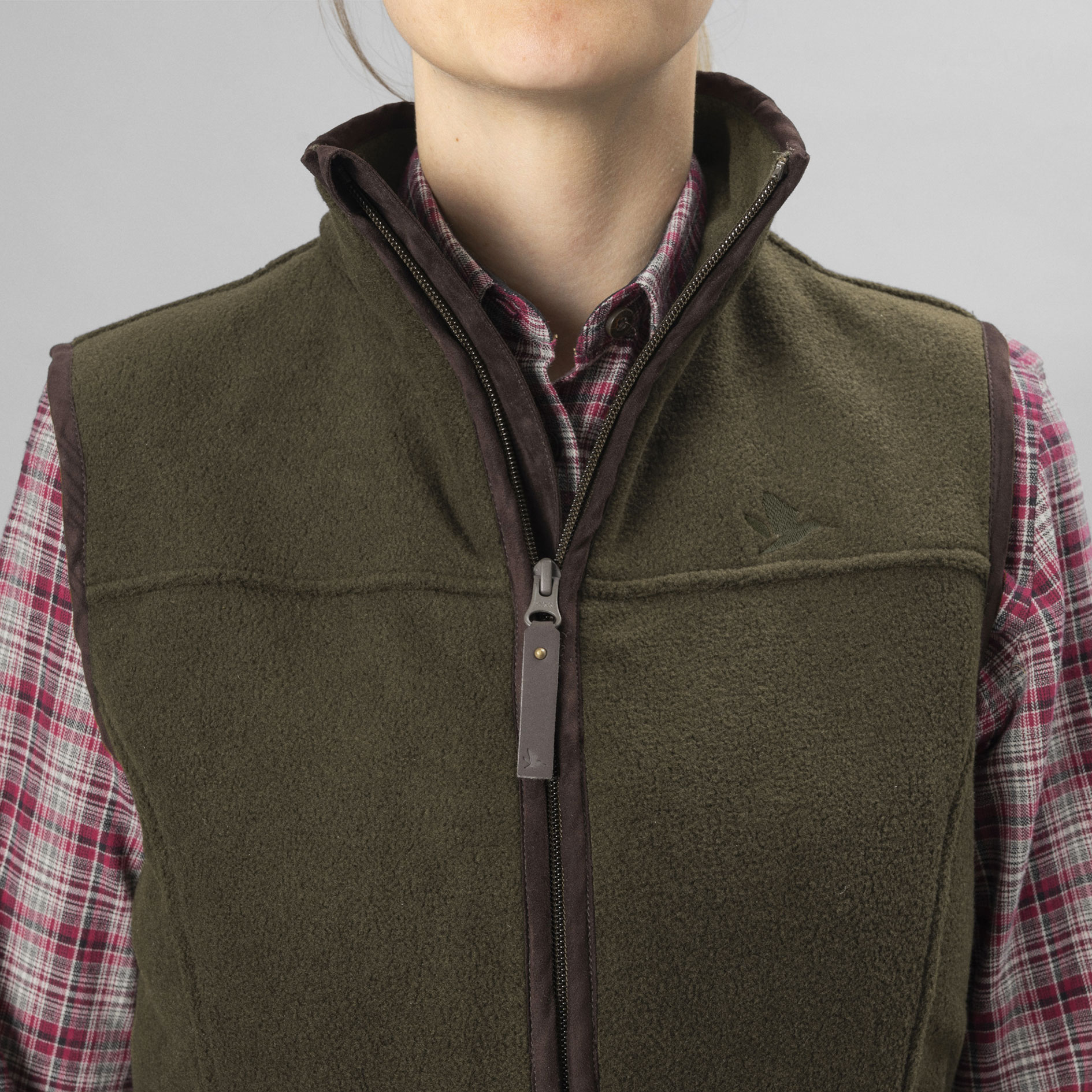 Seeland Woodcock Ivy damevest, Pine green melange, large image number 3