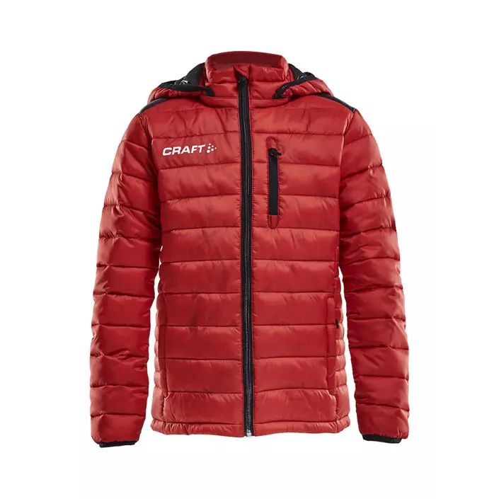 Craft Down junior jacket, Bright red/black, large image number 0